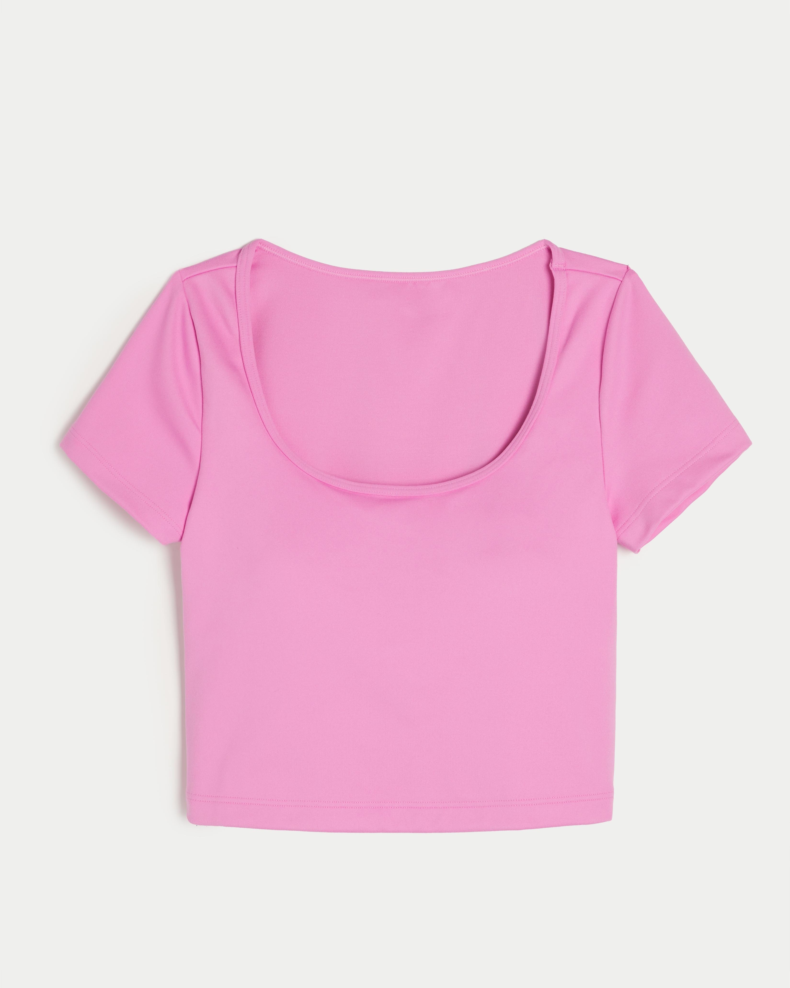 Gilly Hicks Active Recharge Wide-Neck T-Shirt Product Image