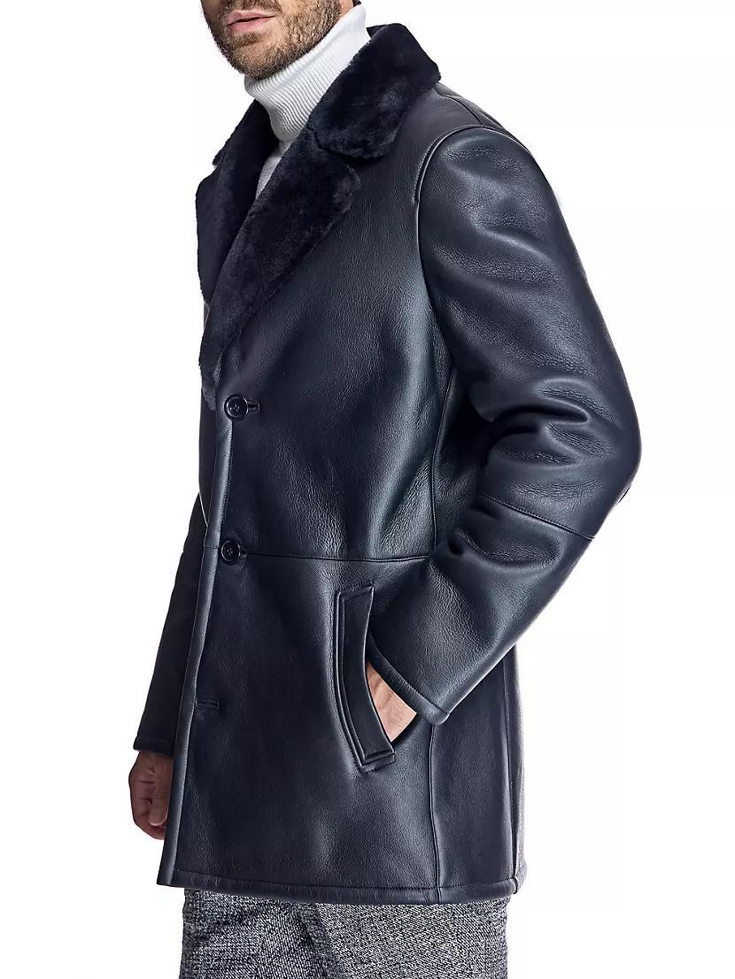 Men's Shearling Jacket Product Image