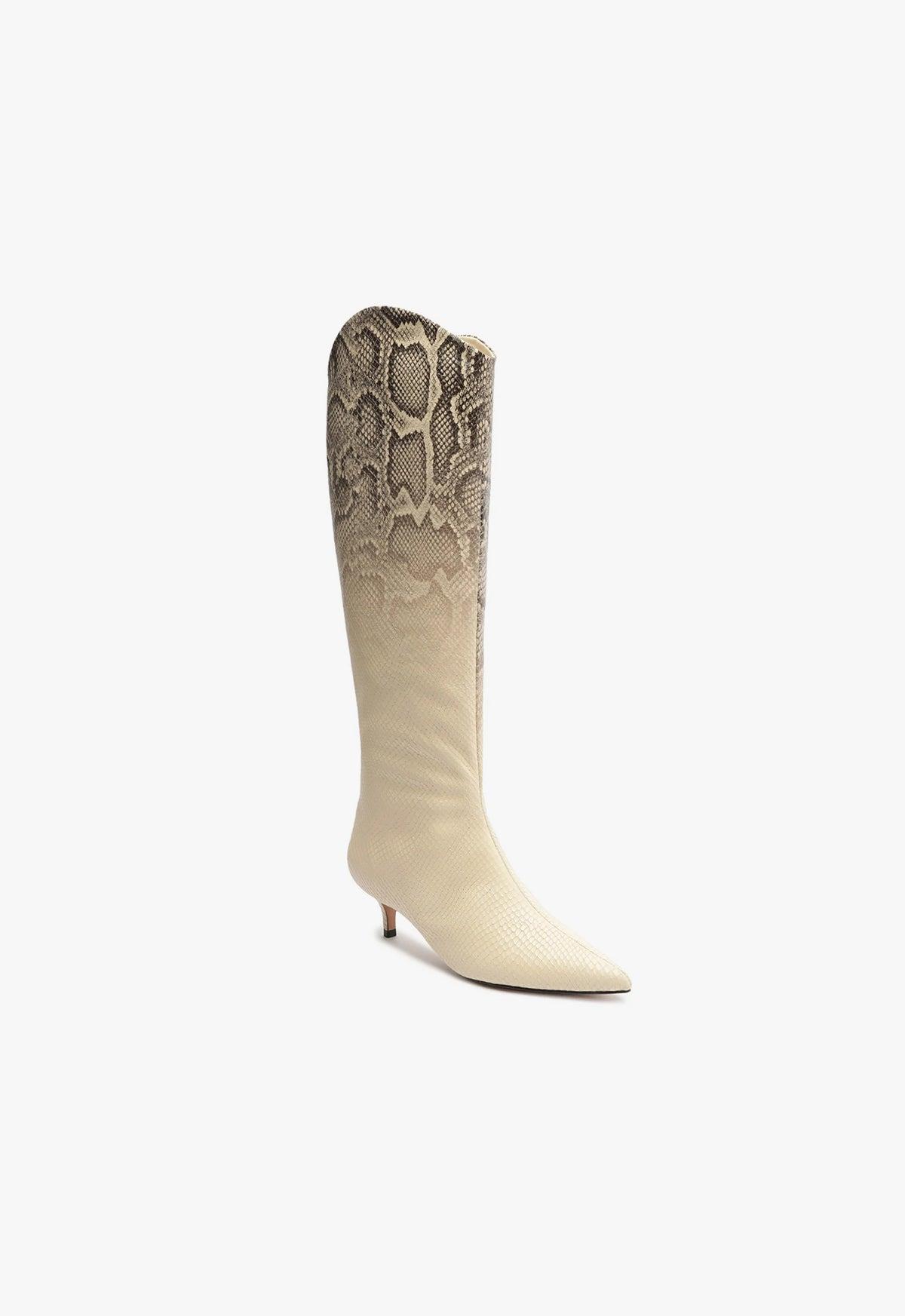 Maryana Lo Snake Faded Boot Female Product Image