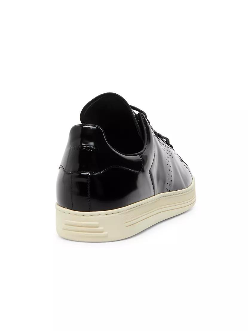 Patent Leather Low-Top Sneakers Product Image