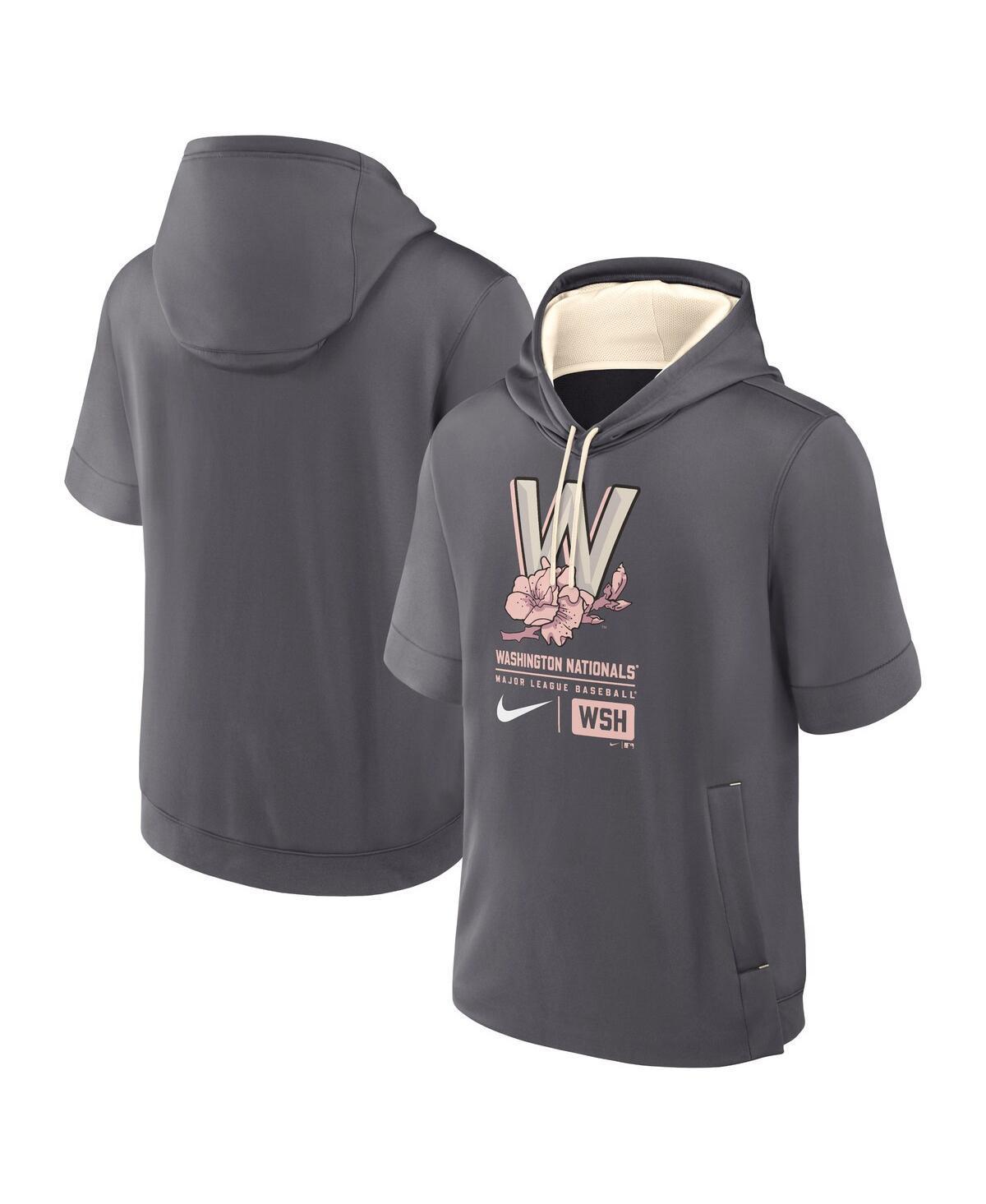 Washington Nationals City Connect Nike Men's MLB Short-Sleeve Pullover Hoodie Product Image