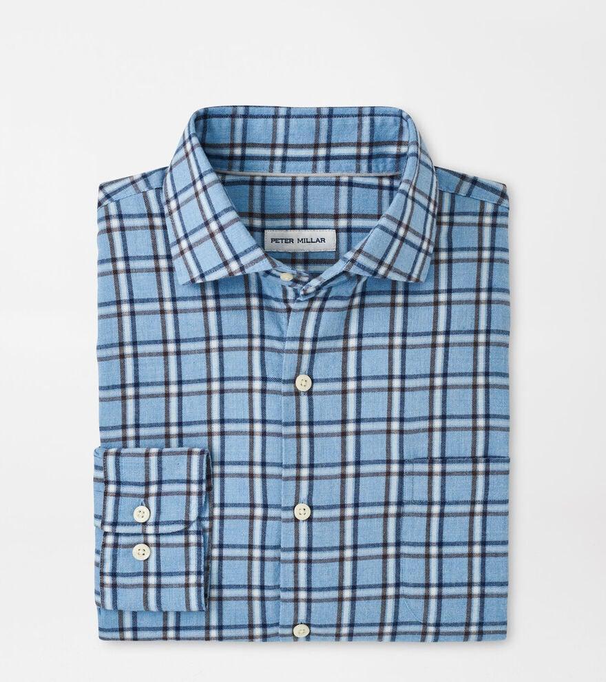 Mens Nelson Crown Flannel Check Sport Shirt Product Image