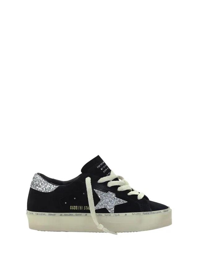 Hi Star Sneaker In Black/silver Product Image