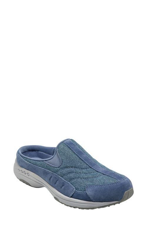 Easy Spirit Traveltime Womens Fashion Mules Blue Ombre Product Image