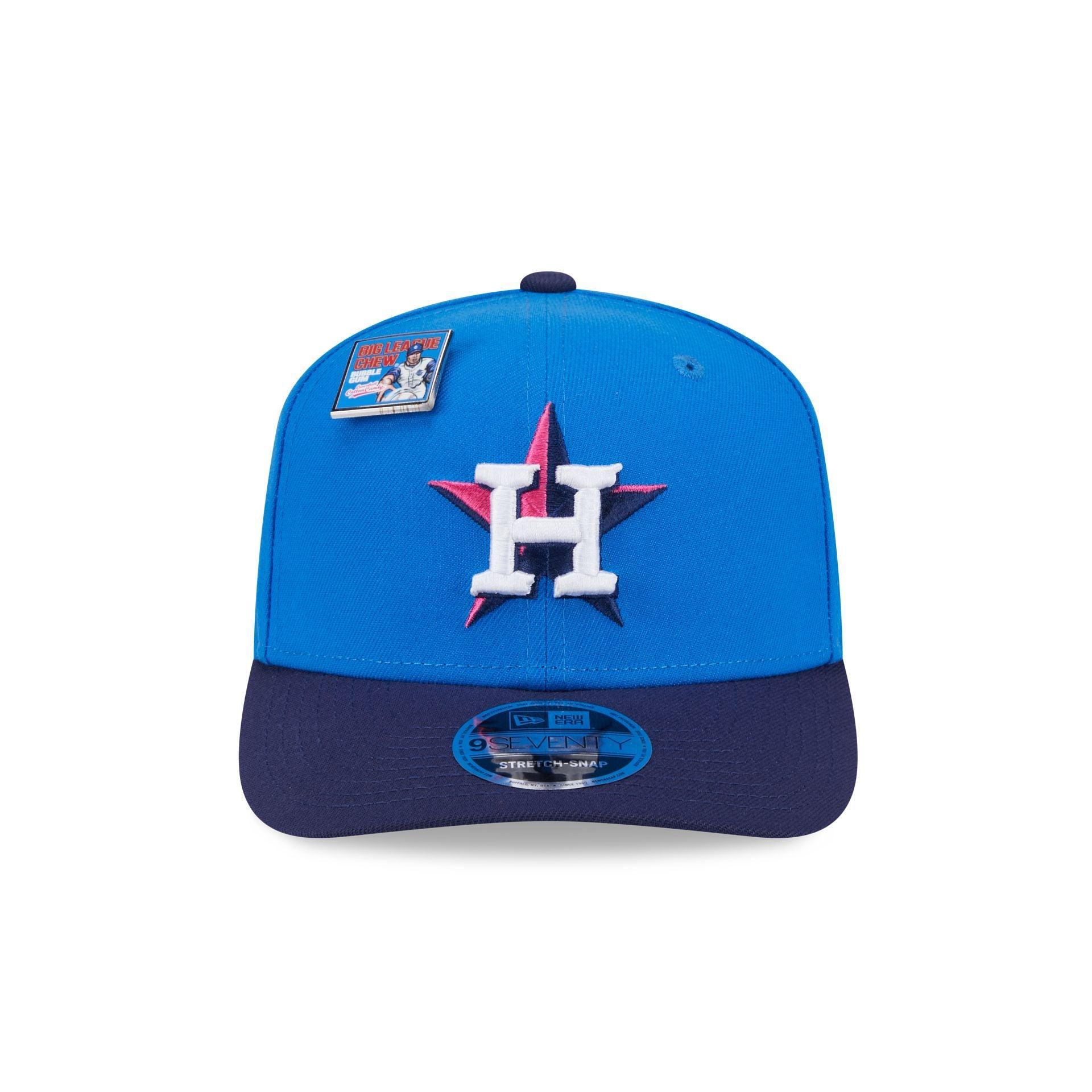 Big League Chew X Houston Astros Curveball Cotton Candy 9SEVENTY Stretch-Snap Hat Male Product Image