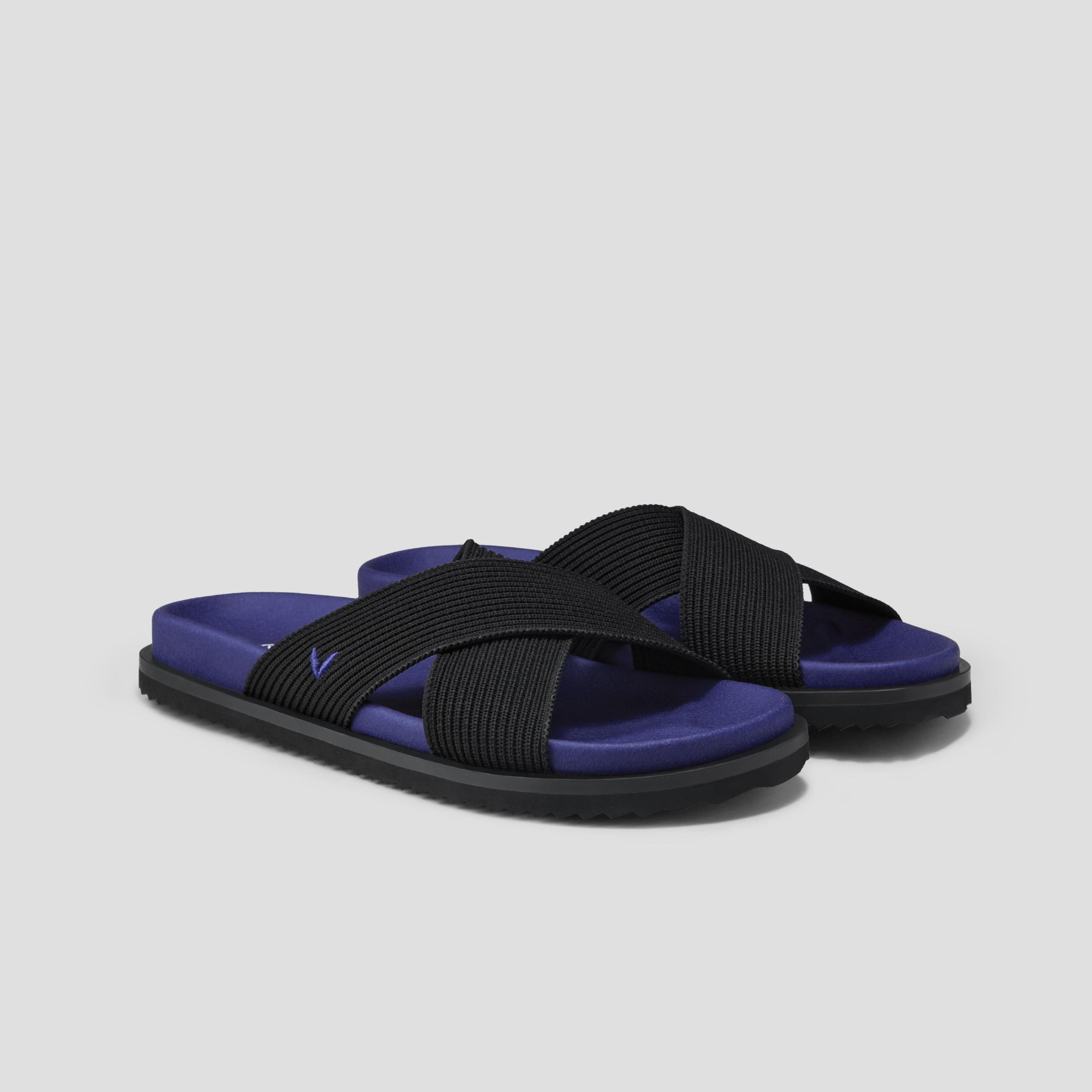 Criss Cross Straps Slides (Natalia) Product Image