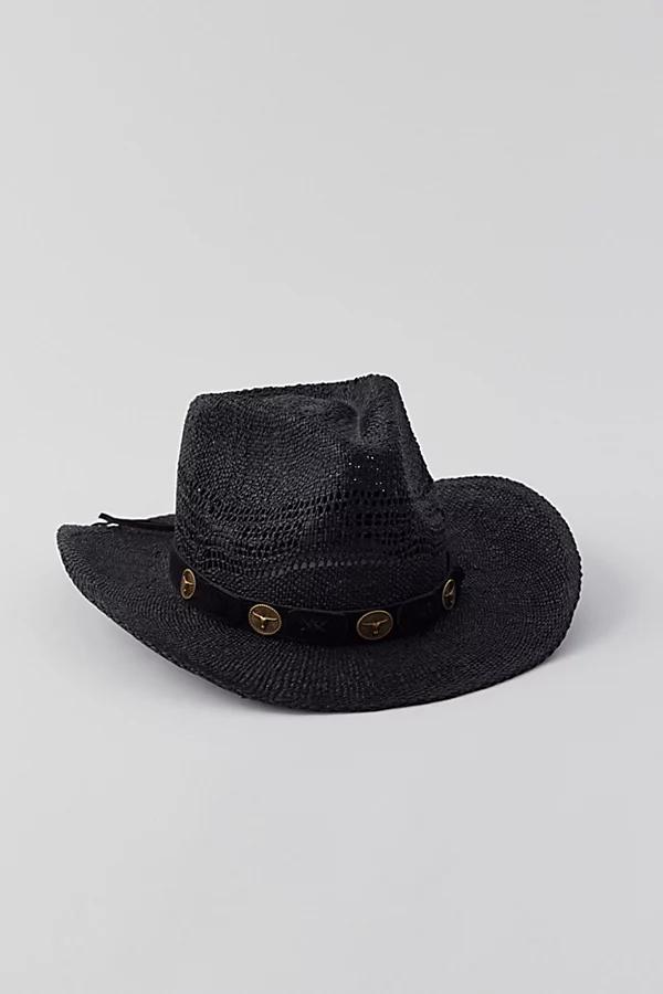 Ryder Straw Cowboy Hat Womens at Urban Outfitters Product Image