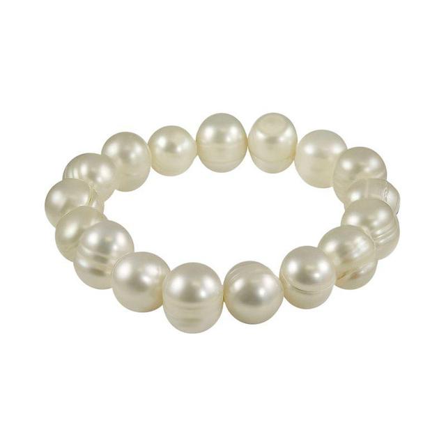 Freshwater Cultured Pearl Stretch Bracelet, Womens, White Product Image