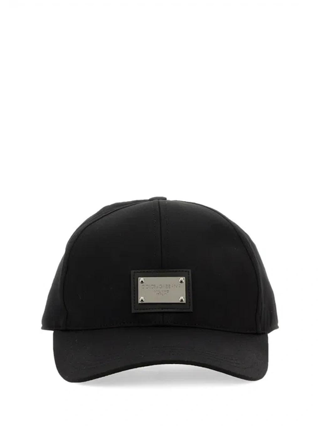 Baseball Cap In Black Product Image