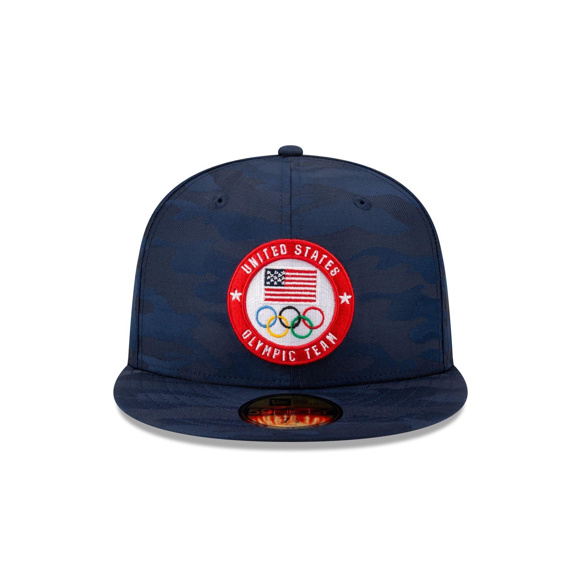 Team USA Olympics Camo 59FIFTY Fitted Hat Male Product Image