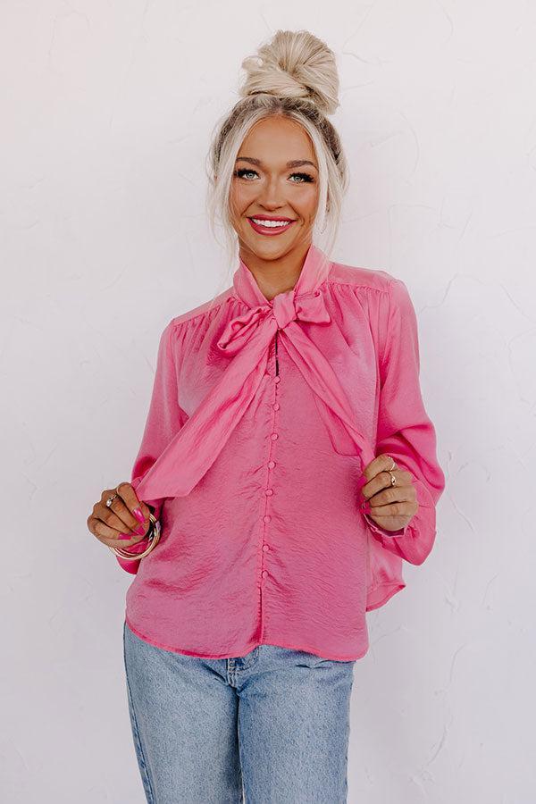 Promising Soul Shift Top in Pink Product Image