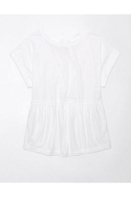 AE Oversized Tie Back T-Shirt Womens Product Image