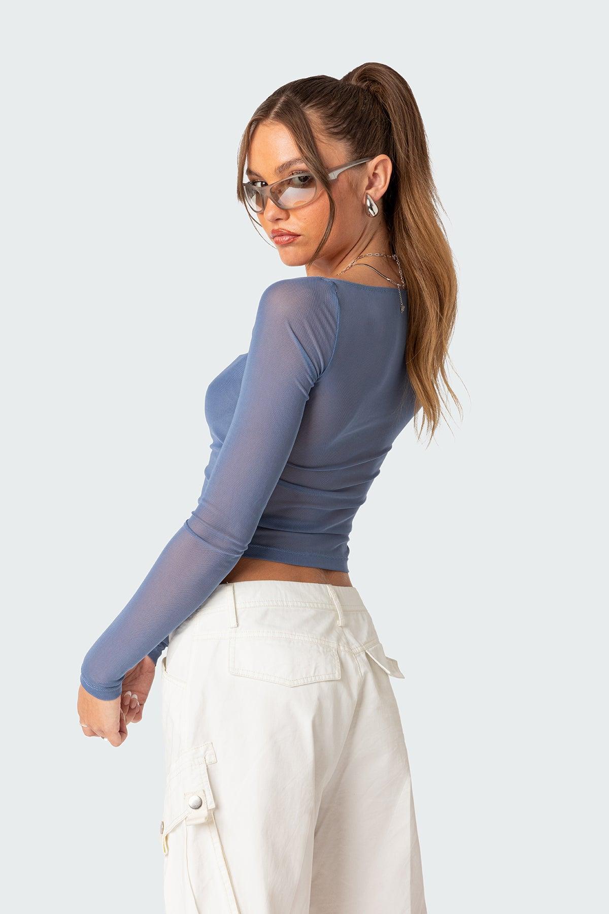 Marta Mesh Top Product Image