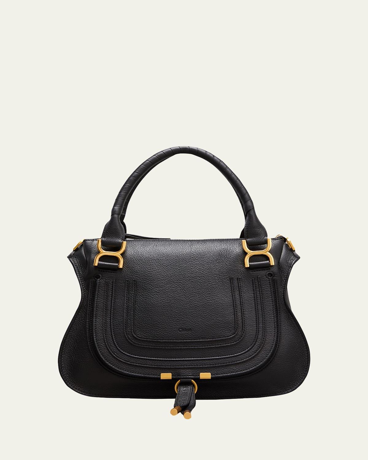 Chlo Medium Marcie Calfskin Leather Satchel Product Image