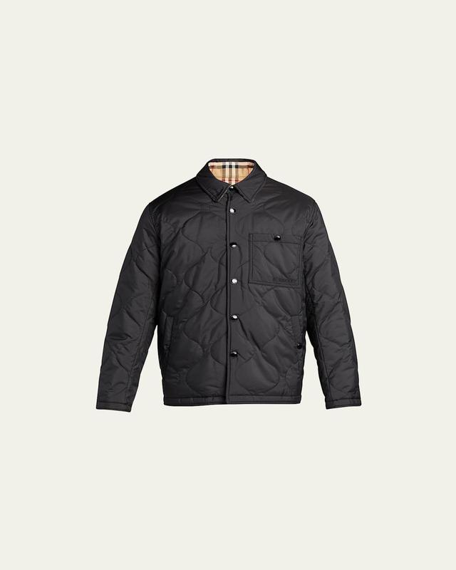 burberry Francis Quilted Reversible Jacket Product Image