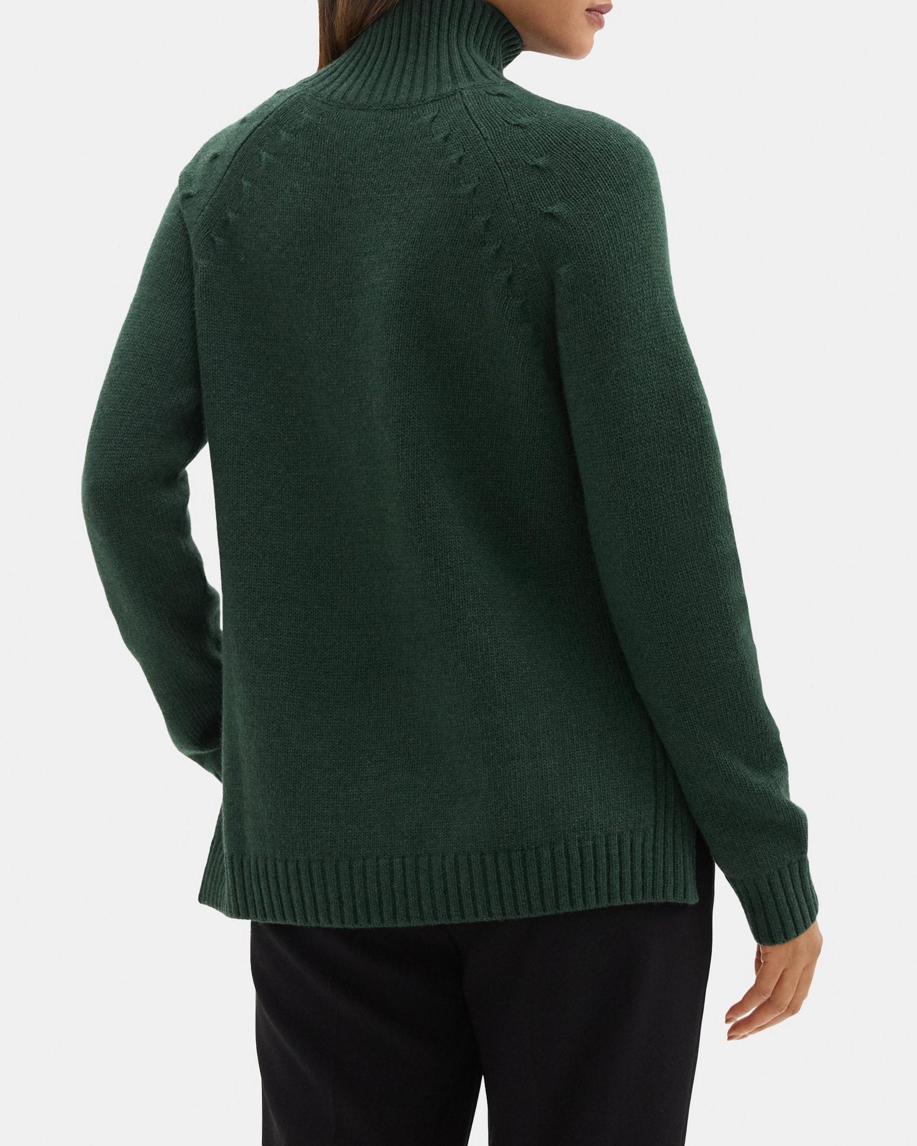 Turtleneck Sweater in Wool Product Image