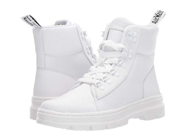 Dr. Martens Combs Extra Tough Casual Boot White Ajax/Extra Tough Nylon) Women's Shoes Product Image