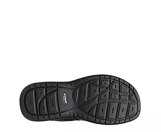 Dr. Scholls Gordon Mens Leather Slide Sandals Product Image