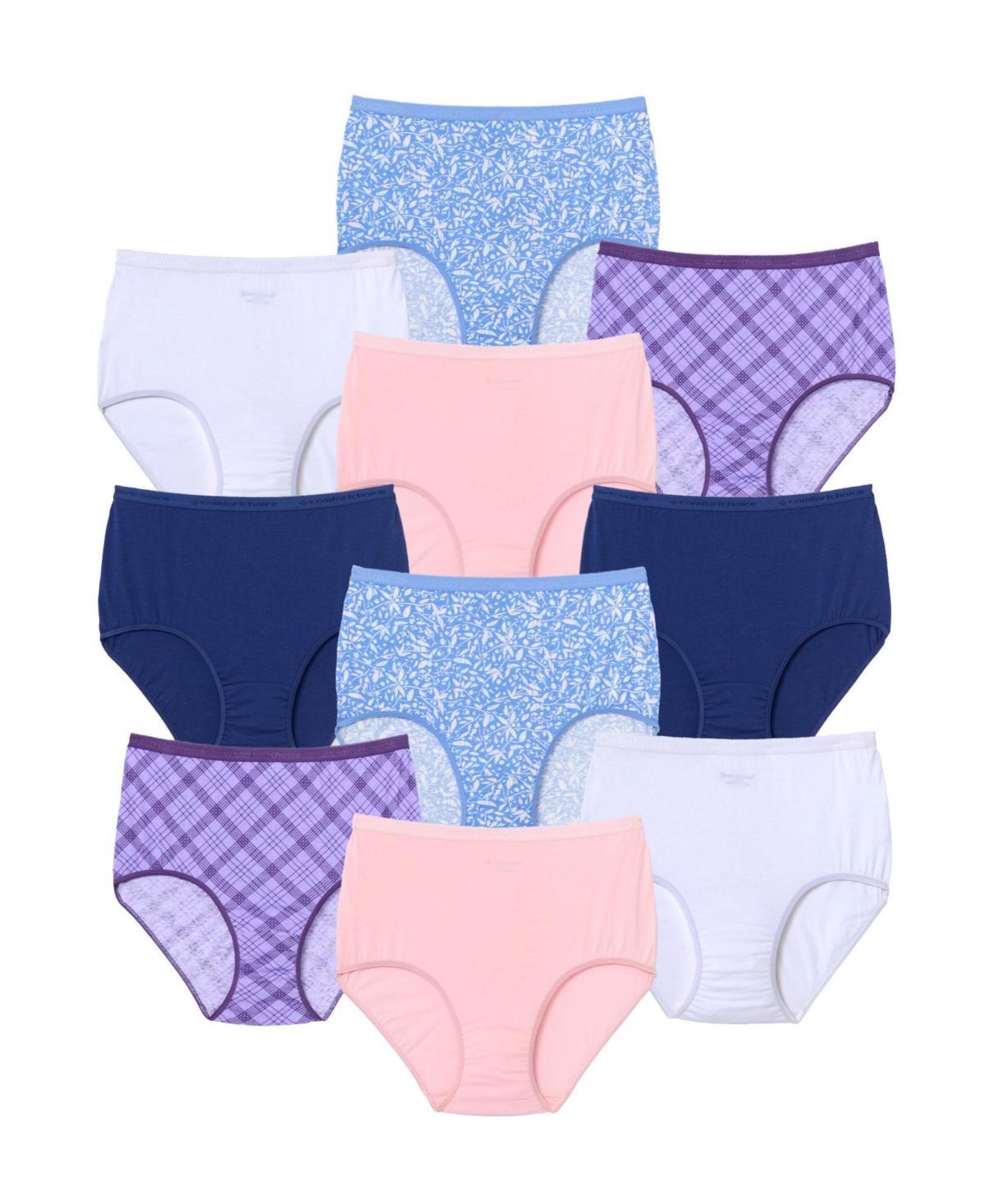 Comfort Choice Womens Cotton Brief 10-Pack Product Image