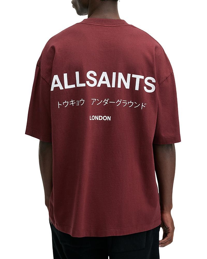 AllSaints Underground Oversize Graphic T-Shirt Product Image