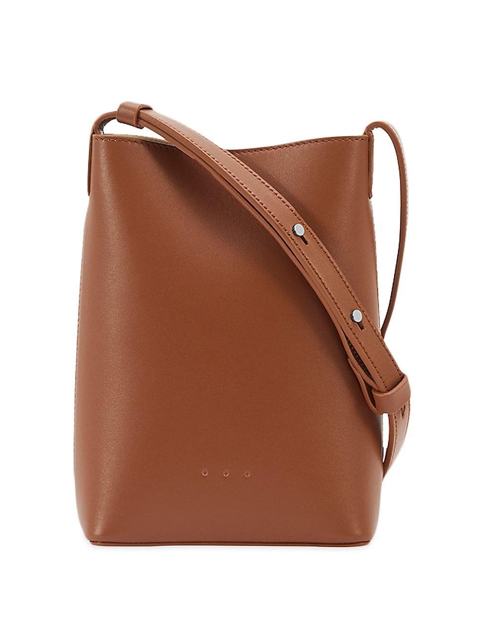 Womens Micro Sac Leather Crossbody Bag Product Image