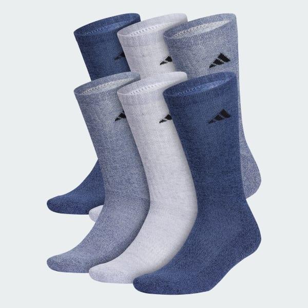 Athletic Cushioned Crew Socks 6 Pairs Product Image