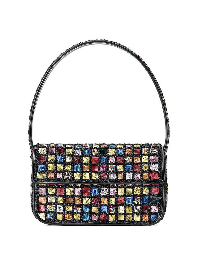 Womens Tommy Beaded Shoulder Bag Product Image