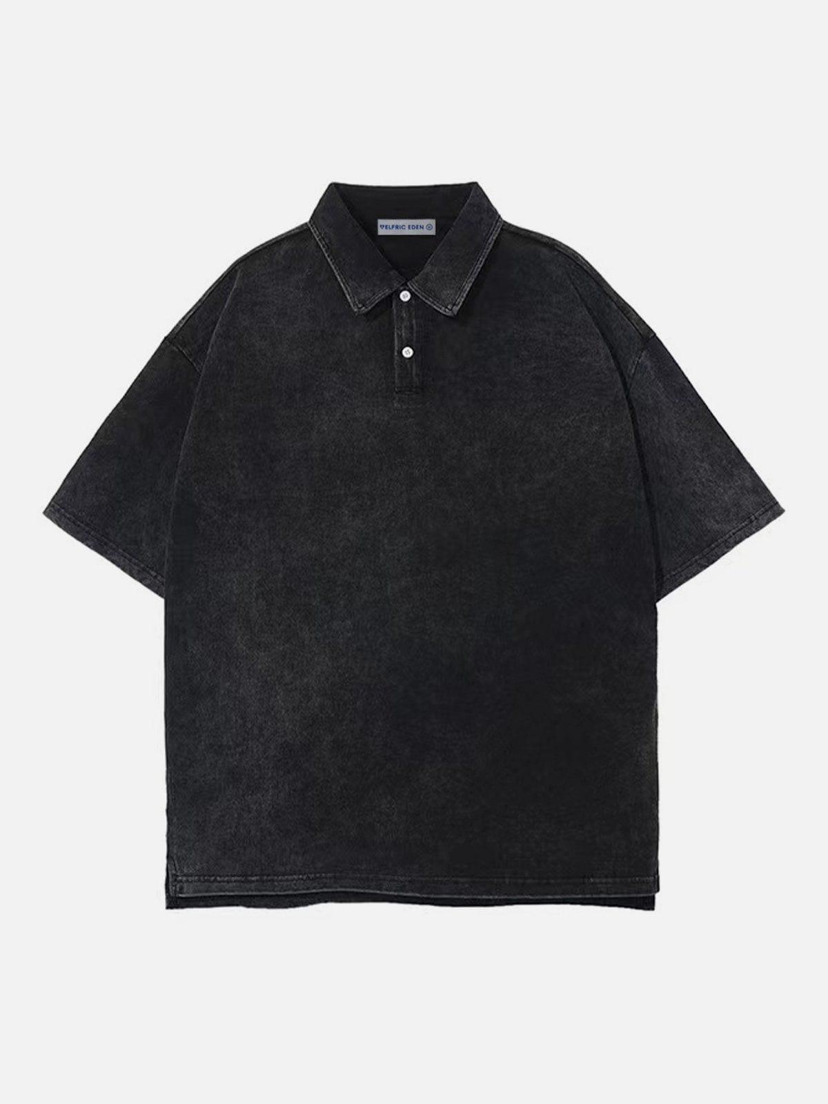 Aelfric Eden Vintage Washed Polo Tee Product Image