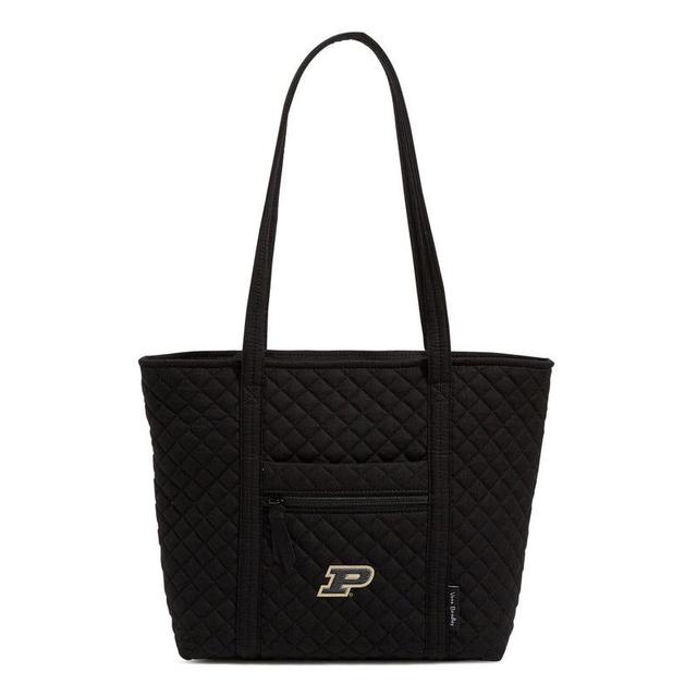 Vera Bradley Collegiate Small Tote Bag Women in Black with Louisiana State University Product Image