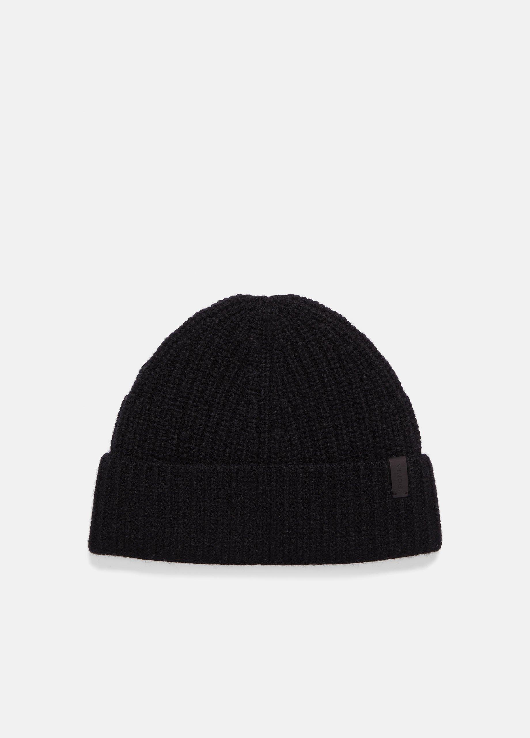 Wool-Cashmere Shaker-Stitch Hat Product Image