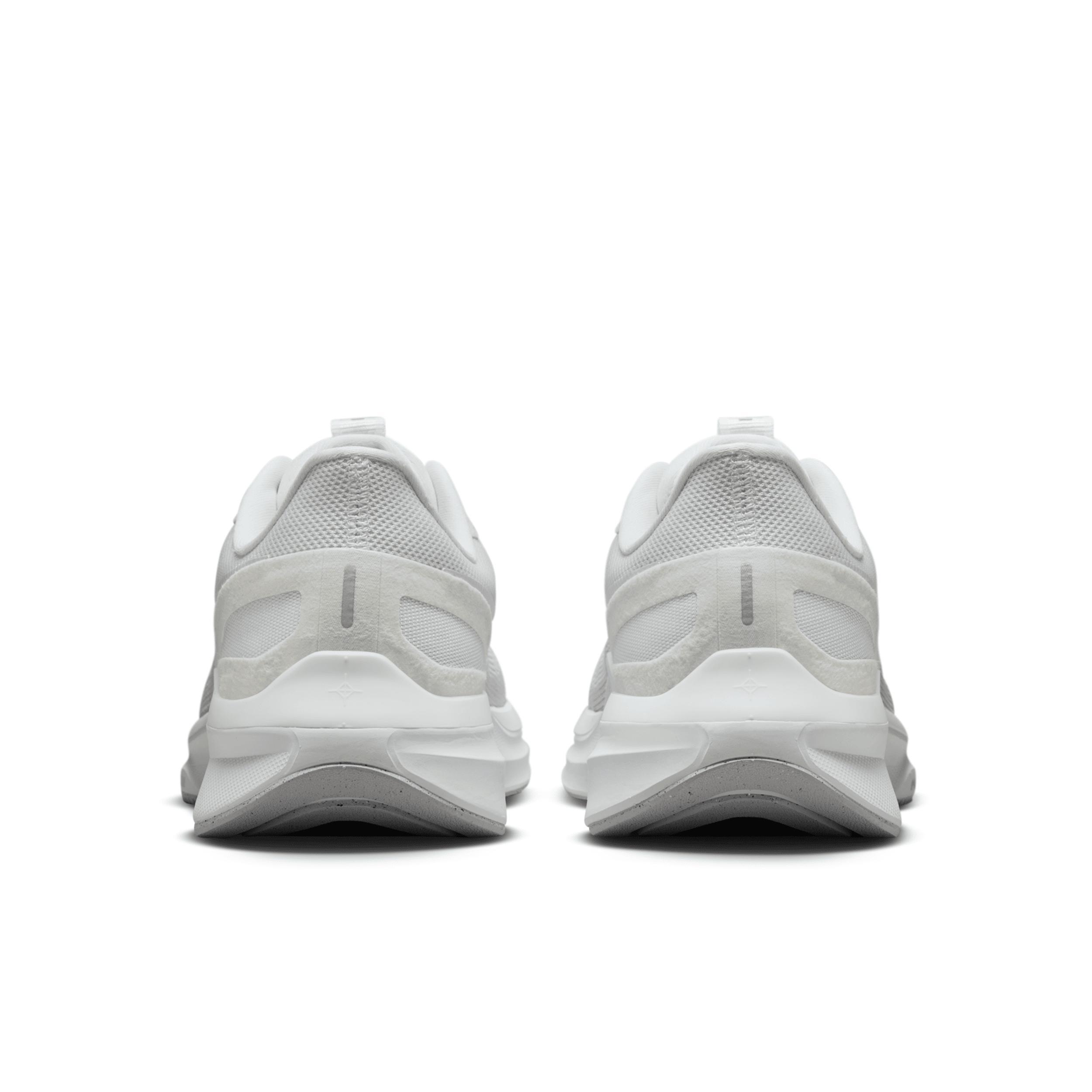 Nike Mens Nike Air Zoom Structure 25 Wide - Mens Running Shoes White/White/Pure Platinum Product Image