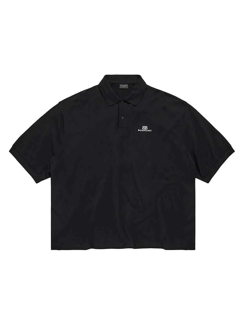 Mens Bb Classic Balenciaga Polo Shirt Oversized Product Image