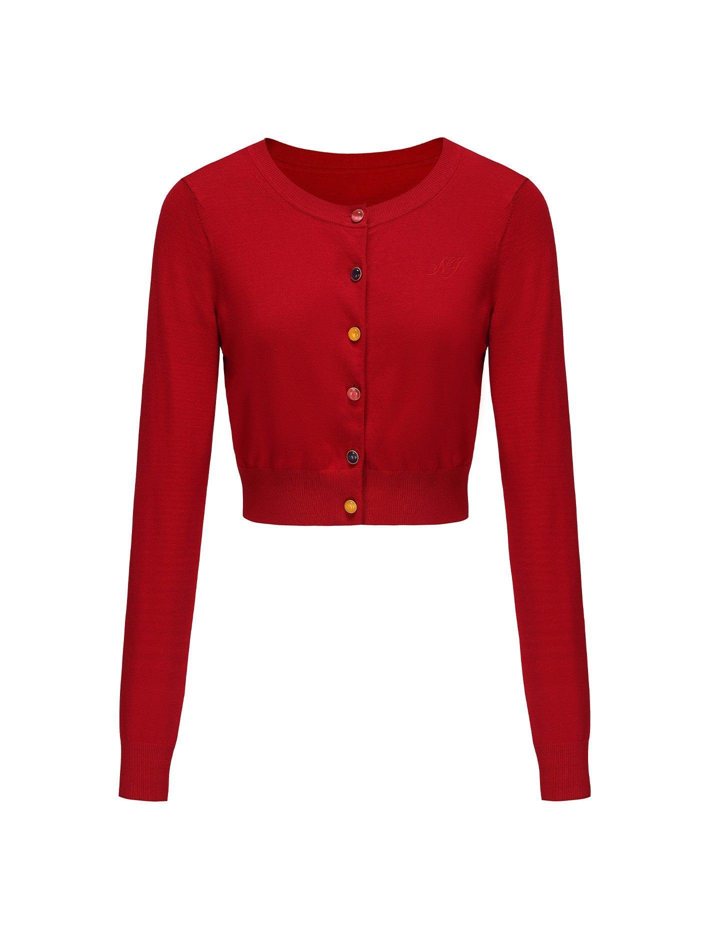 Ashley Cardigan (Red) Product Image