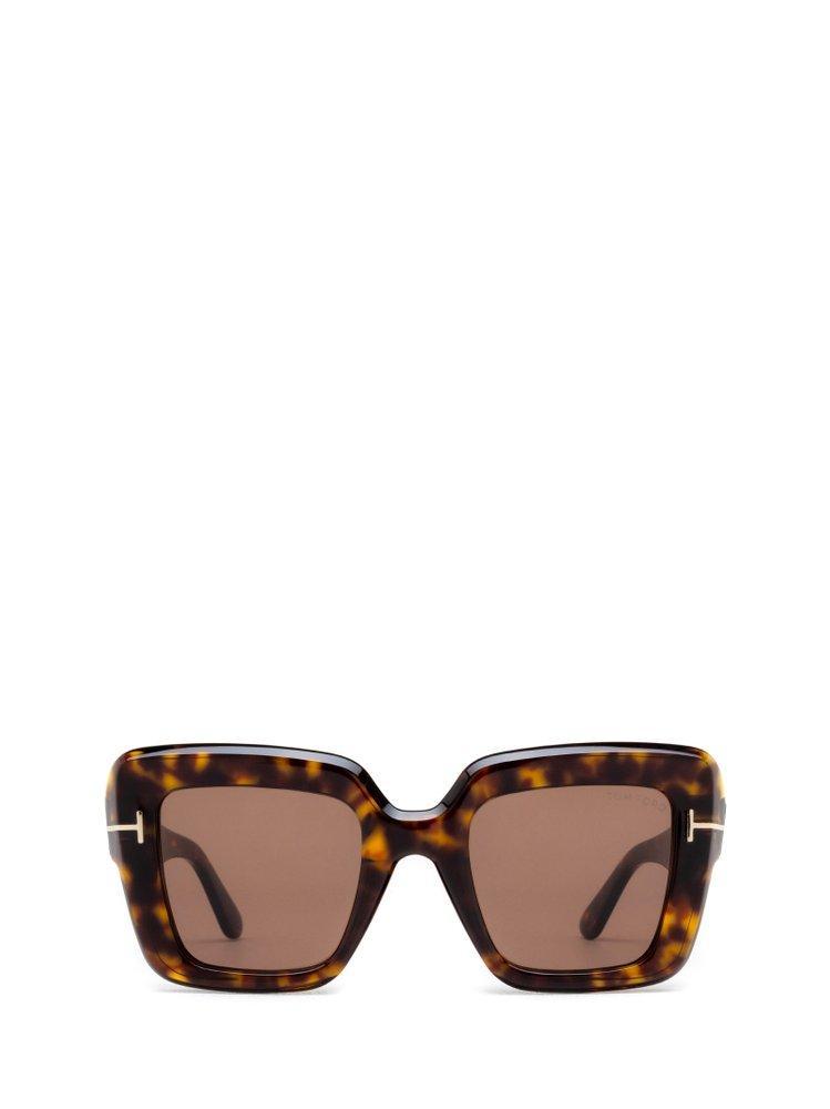 TOM FORD Eyewear Esme Oversized Frame Sunglasses In Multi Product Image