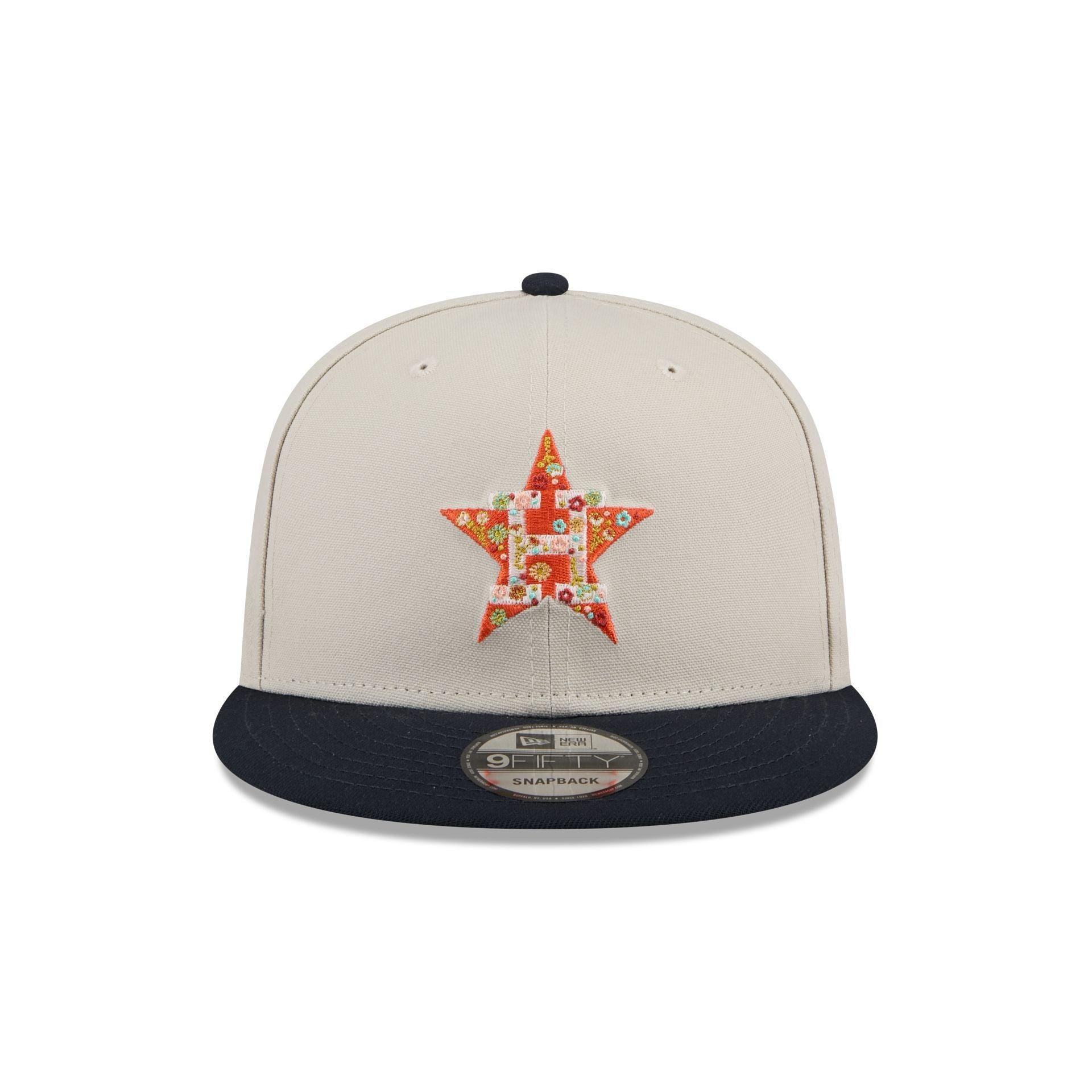 Houston Astros Floral Fill 9FIFTY Snapback Hat Male Product Image