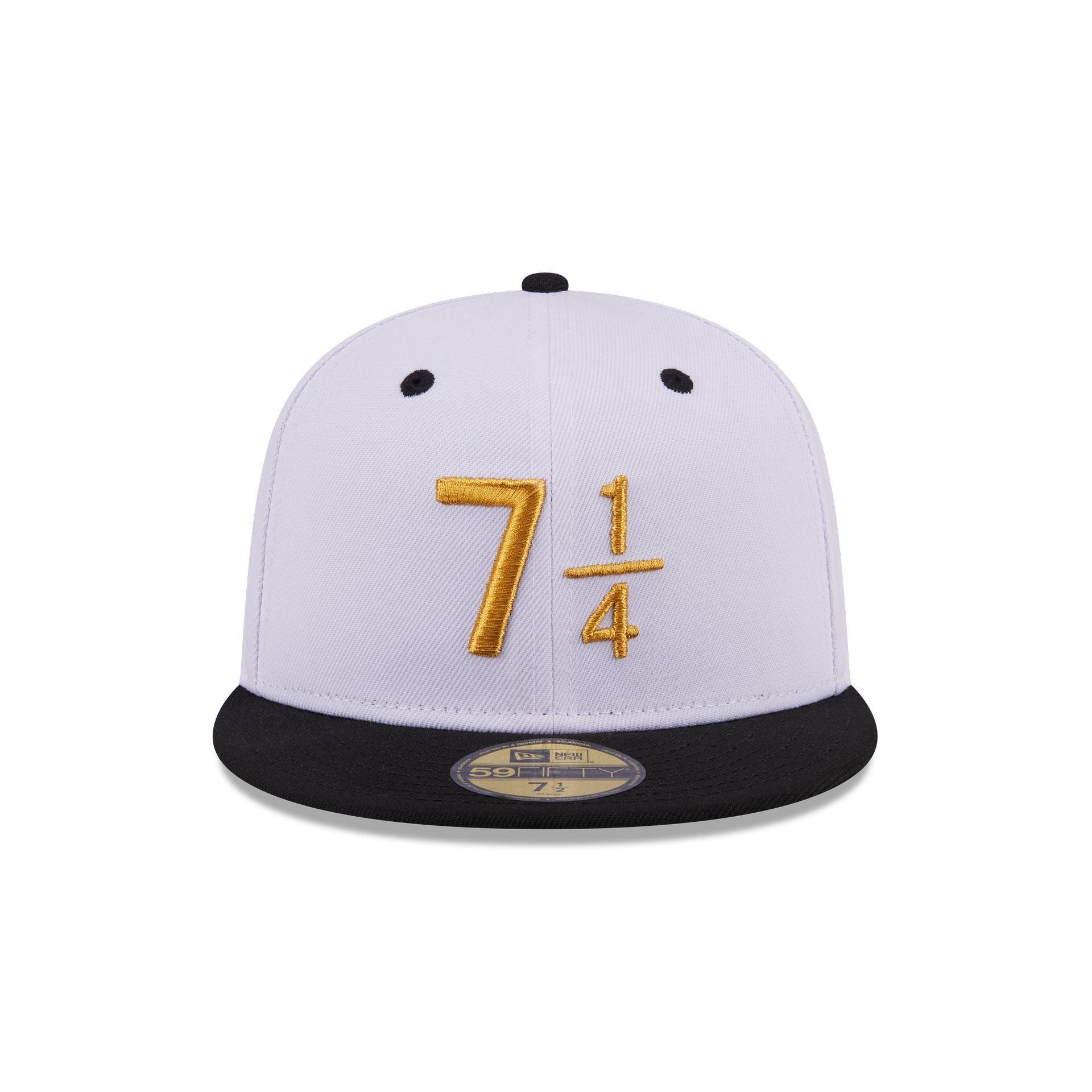 New Era Cap Signature Size 7 1/4 White 59FIFTY Fitted Male Product Image