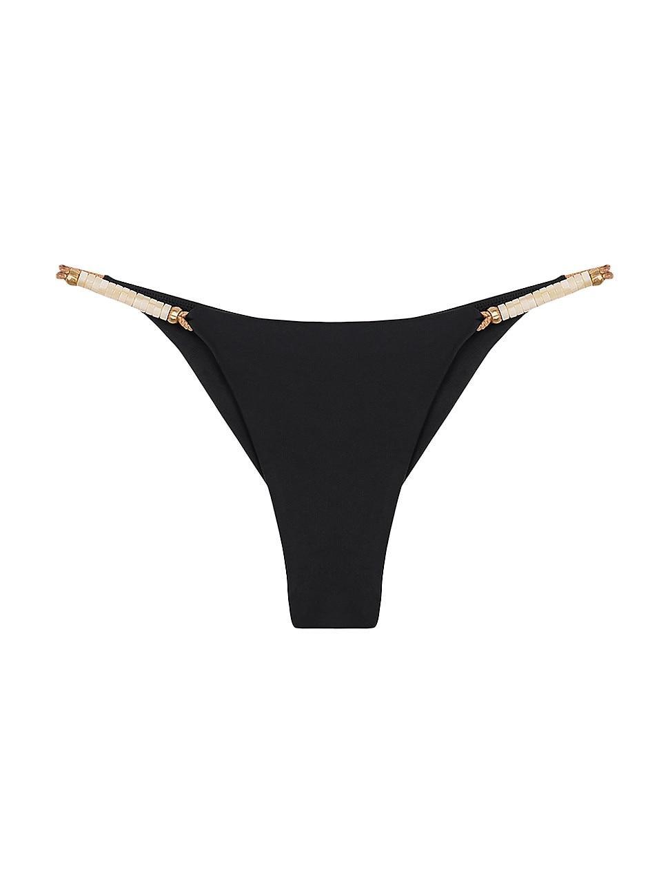 Womens Brooke Beaded Bikini Bottoms Product Image