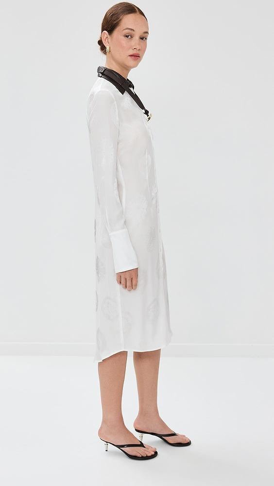 Coperni Leather Collar Belt Dress | Shopbop Product Image