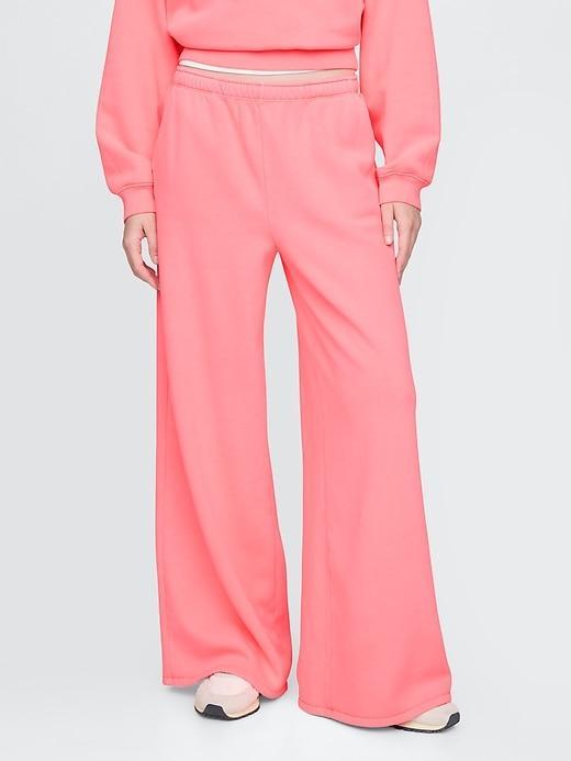 Vintage Soft Baggy Wide-Leg Sweatpants Product Image