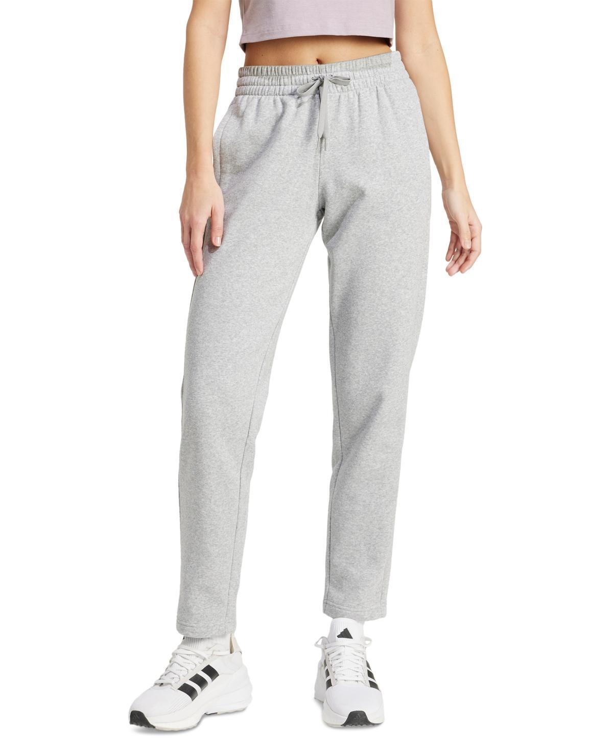 Womens adidas Essentials Small Logo Feel Cozy Open Hem Pants Product Image