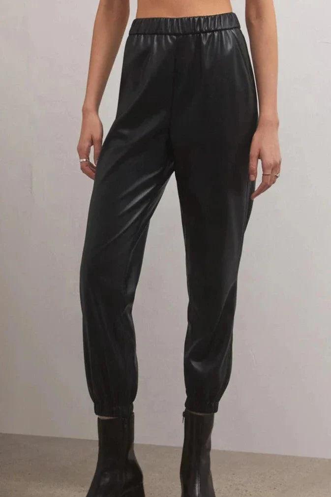 Z Supply Lenora Faux Leather Jogger product image