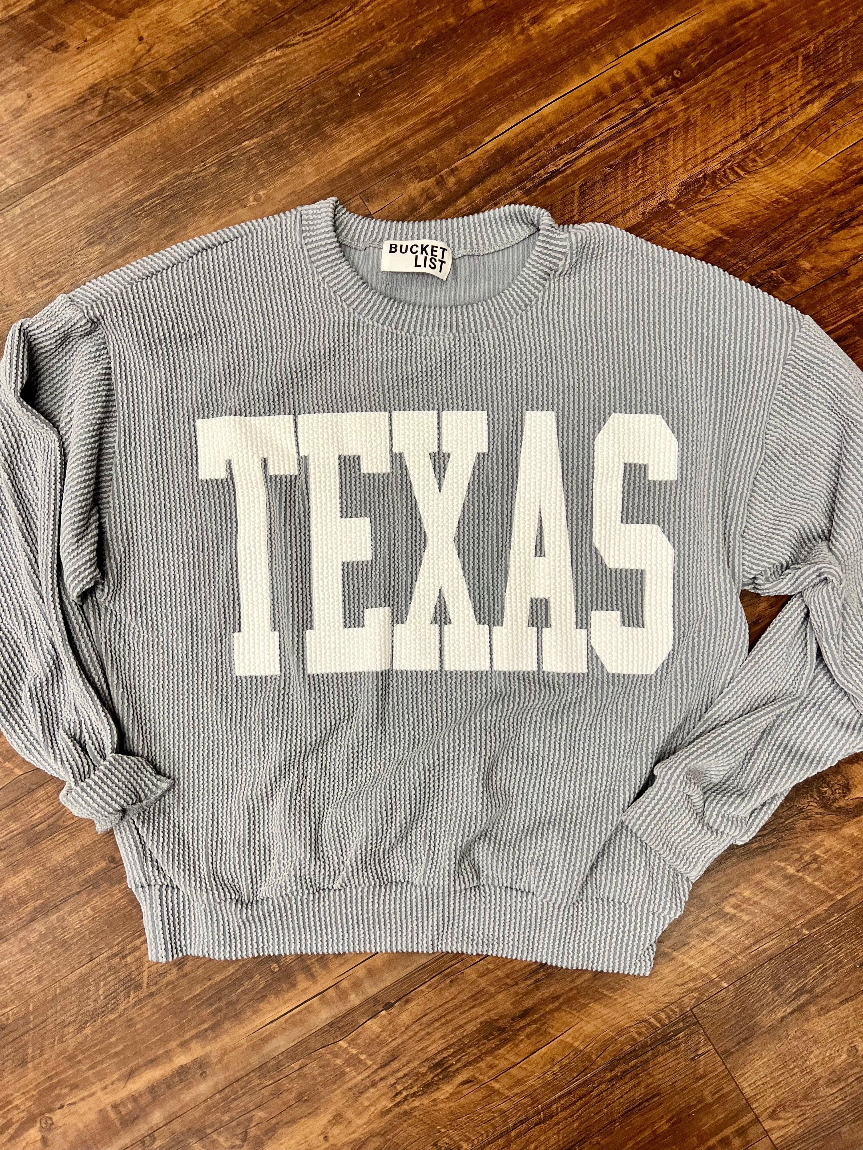 The Texas Graphic Sweatshirt (MULTIPLE COLORS) Product Image