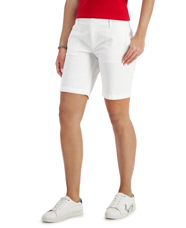 Tommy Hilfiger Womens Th Flex 9 Inch Hollywood Bermuda Shorts Product Image