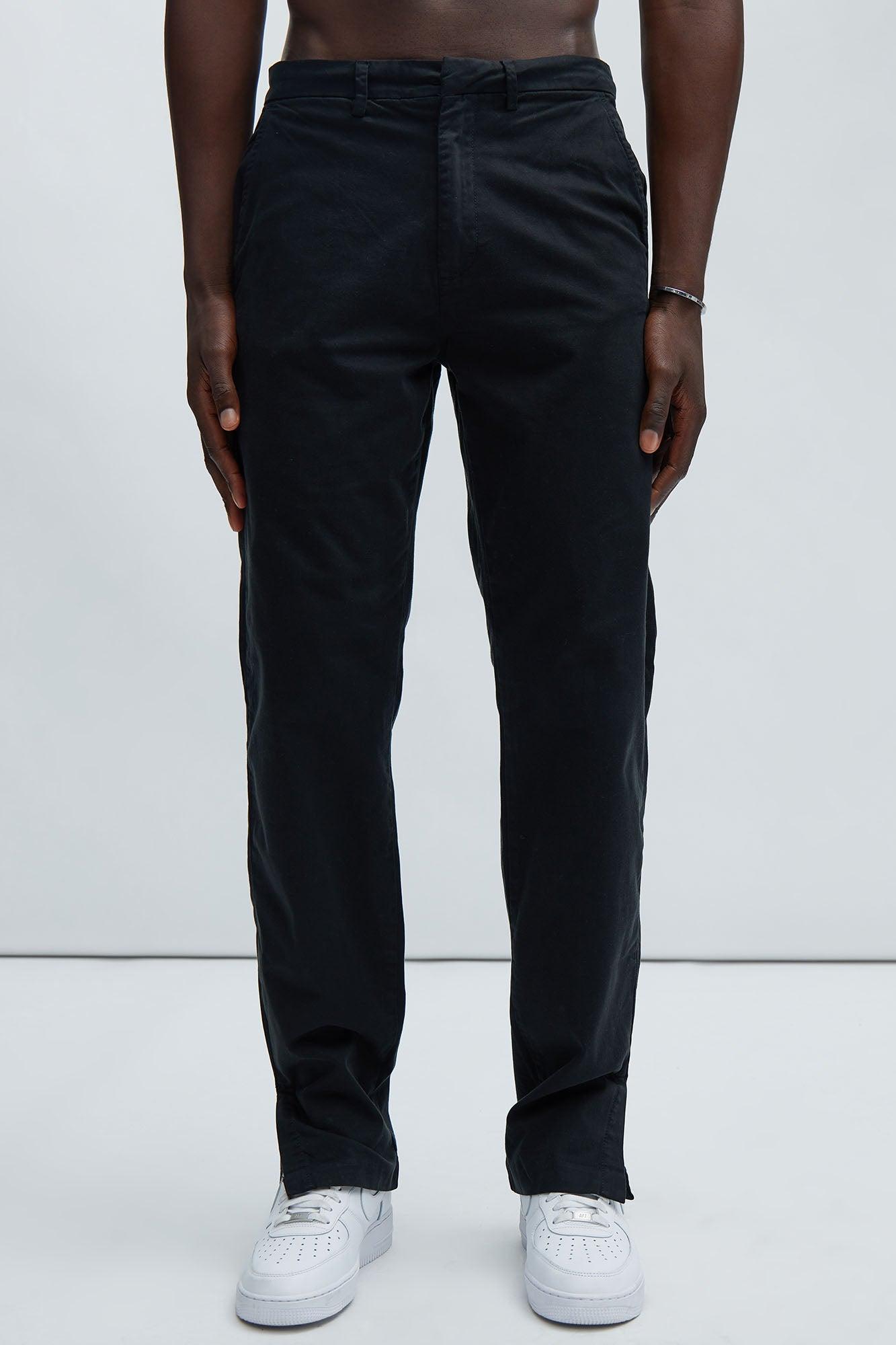 Mac Slim Slit Trousers - Black Product Image