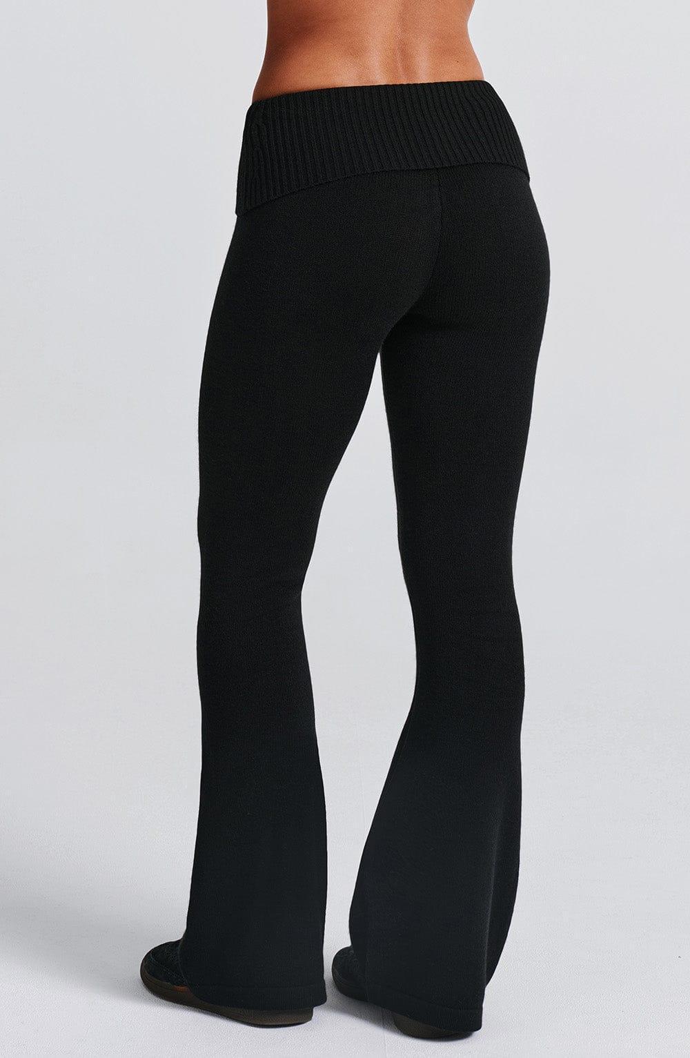 Portia Knit Pants - Black Product Image