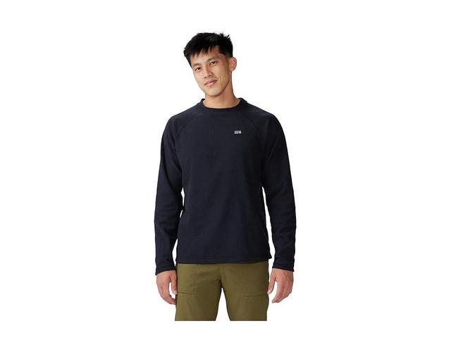 Mountain Hardwear Summit Grid Long Sleeve Crew (Combat ) Men's Clothing Product Image