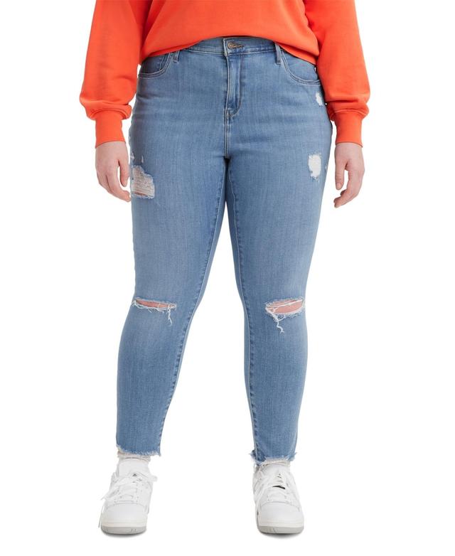 Levis 721 Plus Size High Waisted Skinny Jeans Product Image