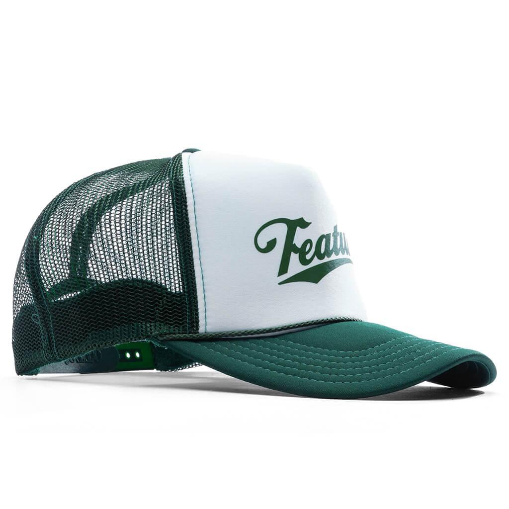 Frew Trucker Hat - Dark Green/White Male Product Image