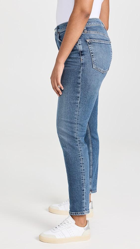 RE/DONE High Rise Comfort Stretch Ankle Crop Jeans | Shopbop Product Image