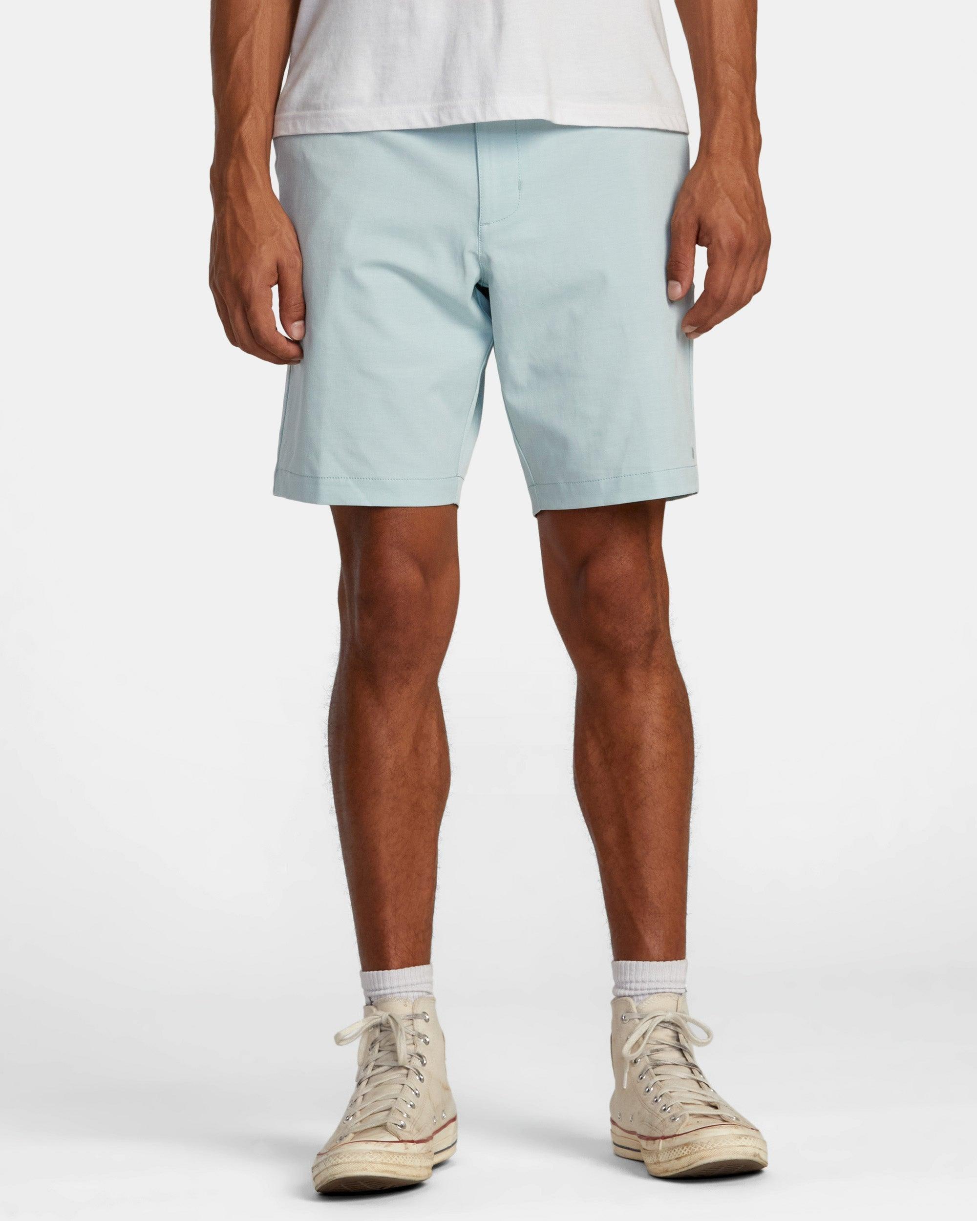 Back In Hybrid 19" Shorts - Blue Haze Product Image